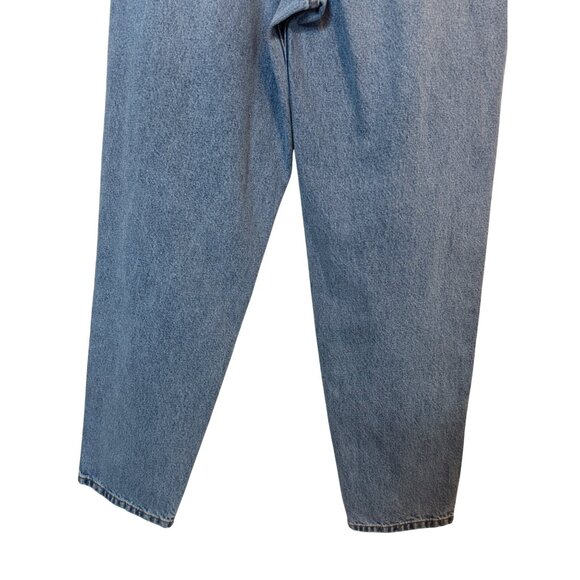 2/$30 NWT PrettyLittleThing Size 6 Distressed Blue Mom Jeans - Picture 10 of 16